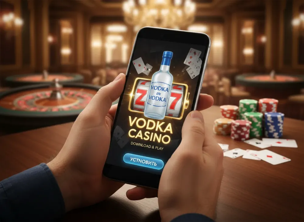 Vodka casino download - установка приложения на устройство