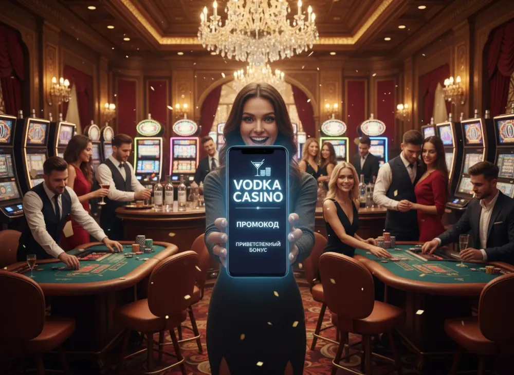 Vodka casino промокод для получения приветственных бонусов